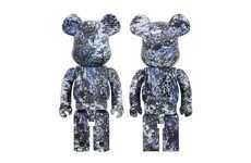 Floral-Accented Bear Figurines