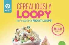 Cereal-Infused Frozen Yogurts
