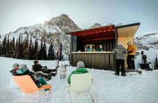 Shipping Container Backyard Bars