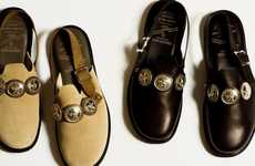 Silver Studded Mule Sandals