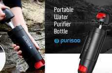 Pumping Water Purification Bottles