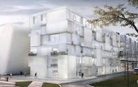 Fortress-Like Concrete Towers Image 2