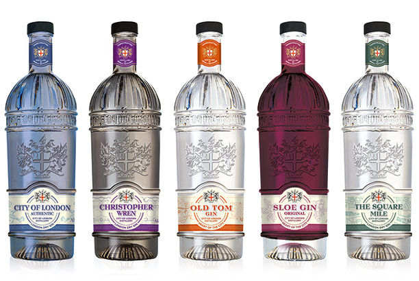 Anniversary-Edition Gin Labels