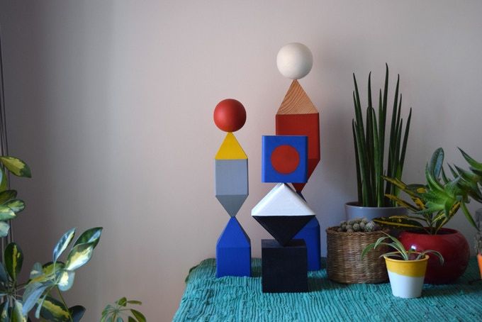 Modular Desk Sculptures