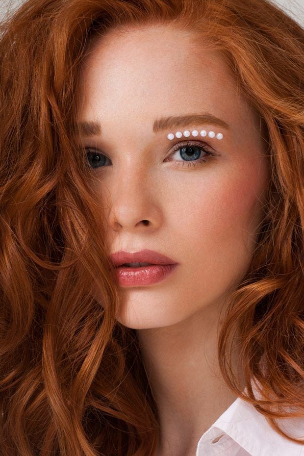 Pearl-Accented Beauty Portraits