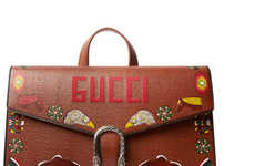 Traditional Hand-Painted Briefcases