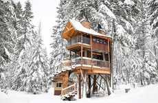 Ski Town Treehouse Cabins