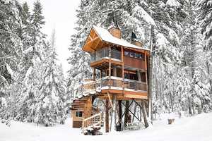 Ski Town Treehouse Cabins
