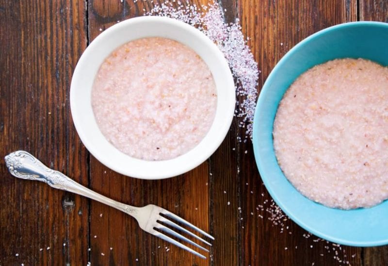 Rose-Hued Unicorn Grits
