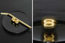 Gold-Plated Desktop Toys