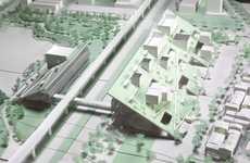Slanted Architectural Museum Designs