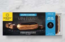 Free-From Miniature Eclairs