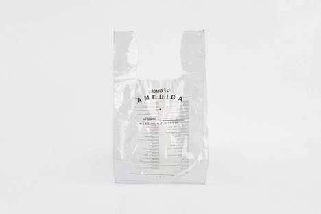 Translucent Designer Shopping Totes