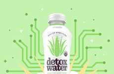 Cryptocurrency-Themed Aloe Water