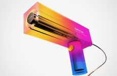 Curling Iron-Equipped Hair Dryers