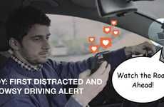 Distracted Driving Alert Boxes