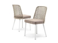 Woven Backrest Outdoor Seats Image 4
