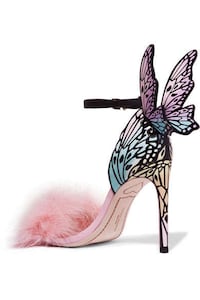 Dramatic Butterfly Accented Heels Image 2