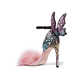 Dramatic Butterfly Accented Heels Image 2