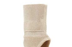 Luxe Stetch-Knit Sock Boots