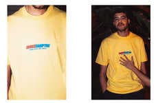 Colorful Slogan-Heavy Merchandise