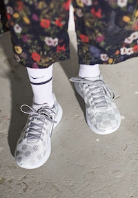 Asymmetrical Collaborative Sneakers Image 3