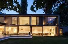 Glass-Paneled House Extensions