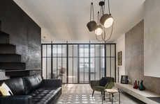 Perforated Terraced House Interiors