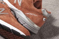 Premium Pigskin Suede Sneakers Image 3