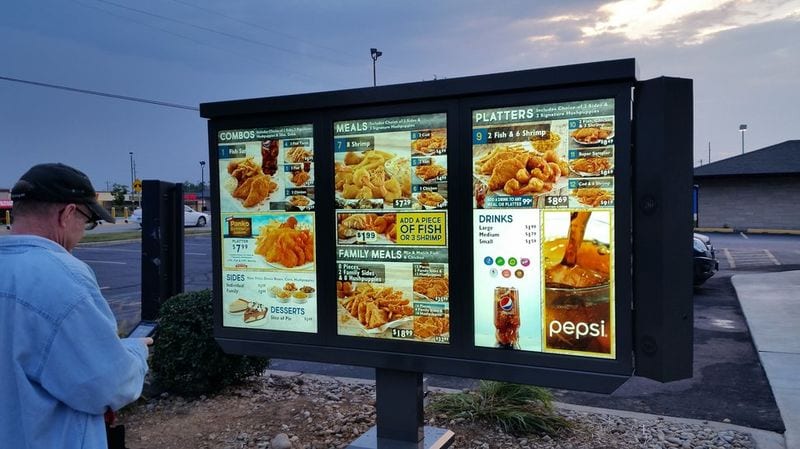 Interactive Menu Board Kiosks