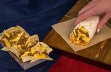 Gooey Three-Cheese Burritos