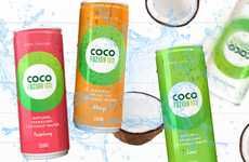 Sparkling Coconut Water Refreshments