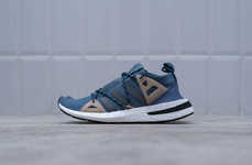 Sleek Futuristic Sneaker Silhouettes