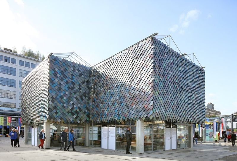 Repurposed Plastic Pavilions