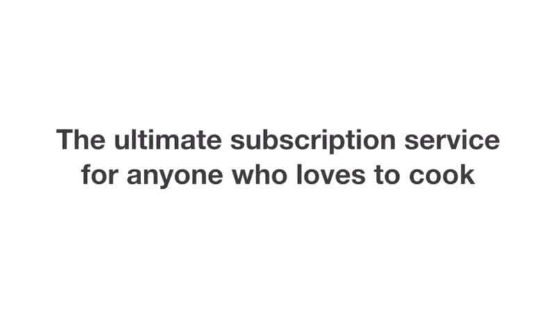 Recipe Discovery Subscriptions