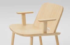 Collaborative Designer Wooden Chairs