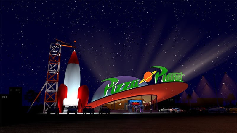 Space Arcade Pizza Restaurants