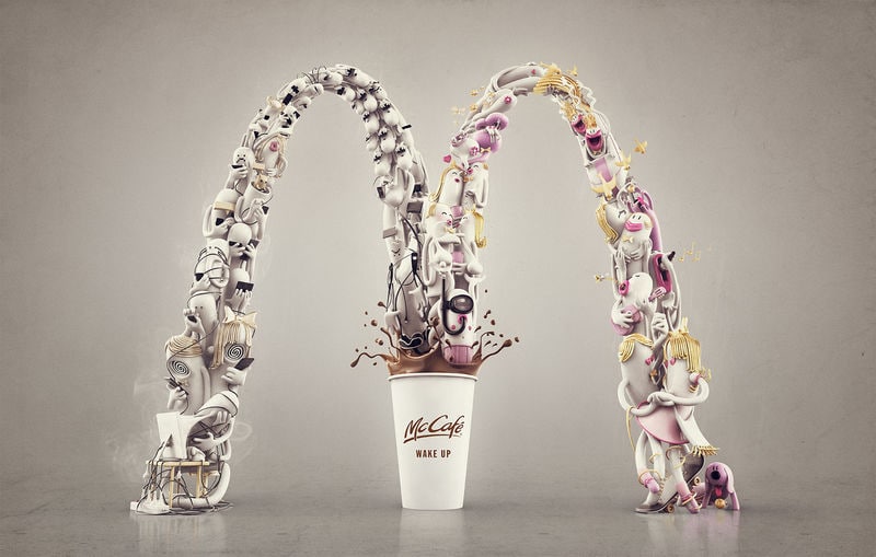Mood-Altering Illustrated Campaigns