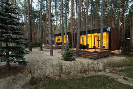Remote Minimalist Cabins