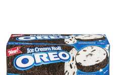 Cookie-Flavored Ice Cream Logs