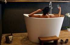 Luxurious Heated Soaking Tubs