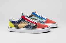 Classic Patchwork Footwear Designs