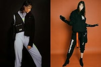 Grainy 80s-Inspired Fashion Editorials Image 8