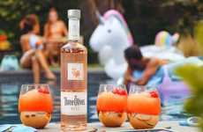 Pink-Hued Rosé Vodkas