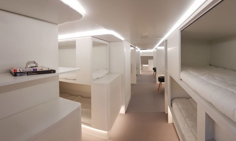 In-Flight Bunk Beds