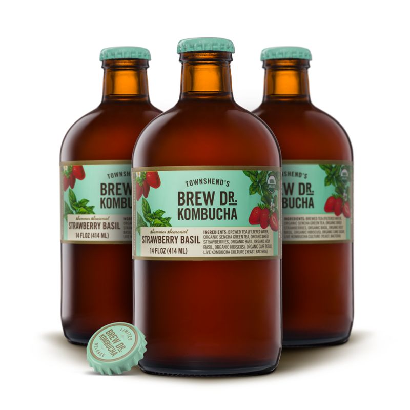 Herbaceous Berry Kombuchas