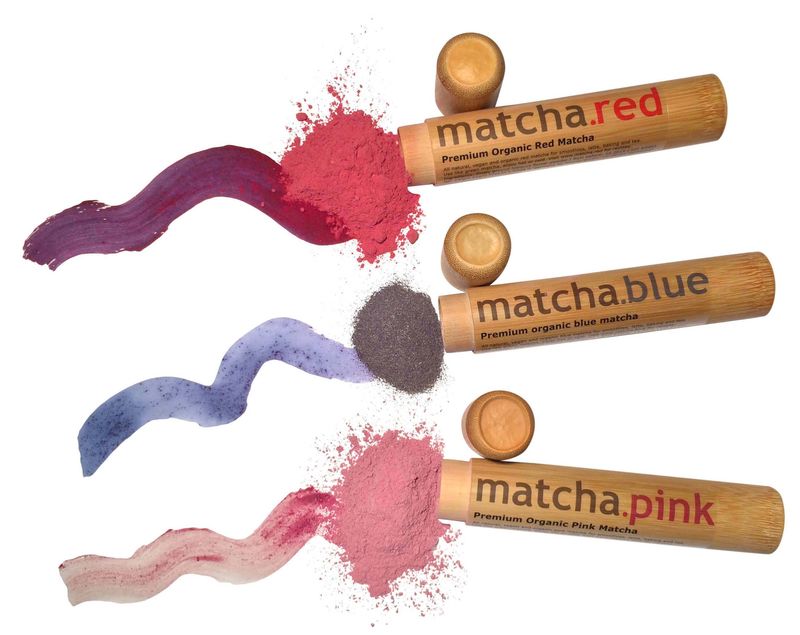 Tinted Matcha Powders