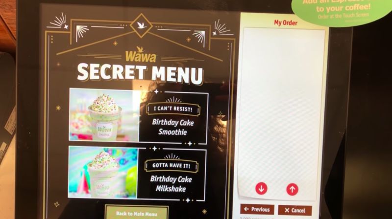 Secret Convenience Store Menus