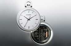 Solar-Powered Pocket Watches