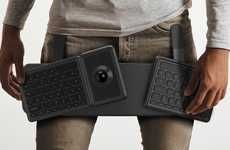 Wearable QWERTY Keyboard Peripherals